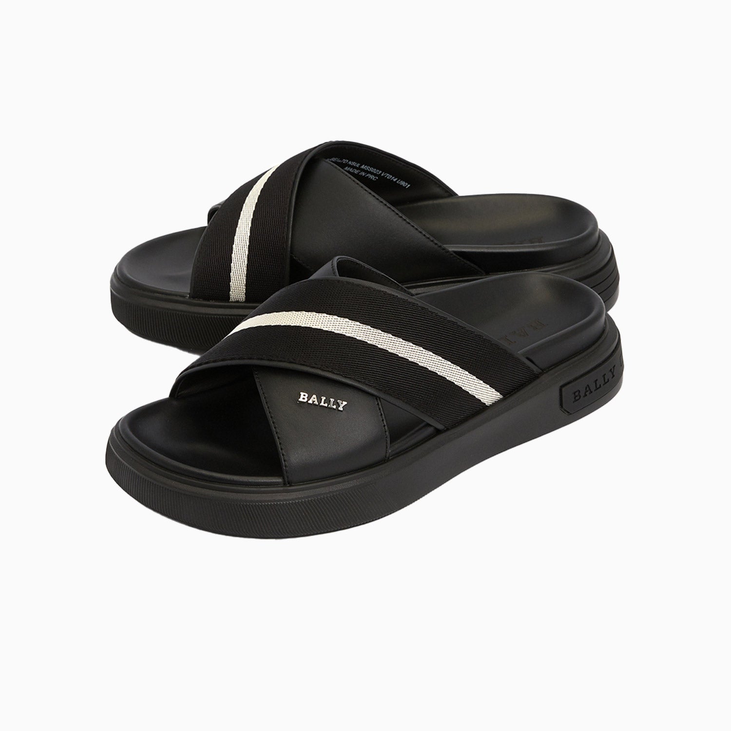 Men's LIFT SANDAL Leather In Black