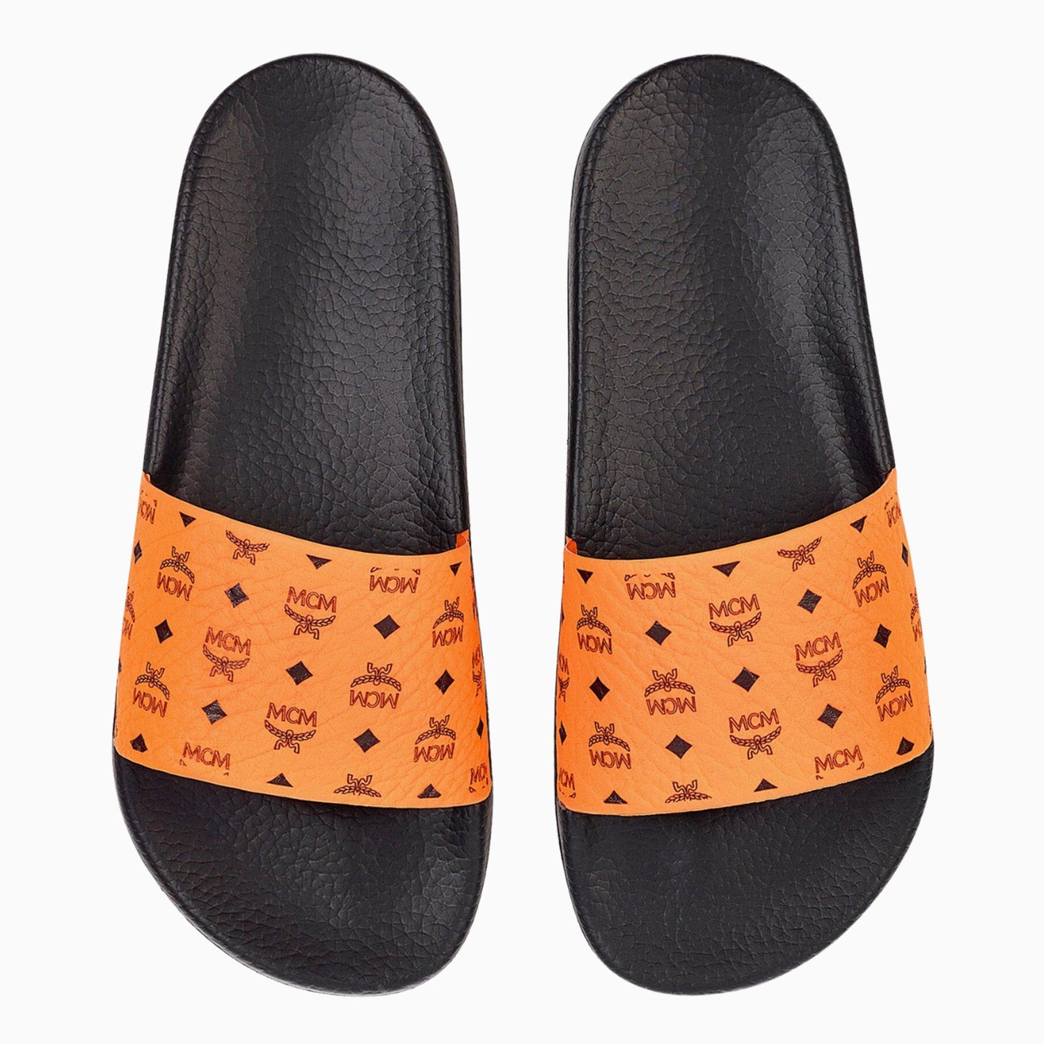Men's Monogram Print Slide