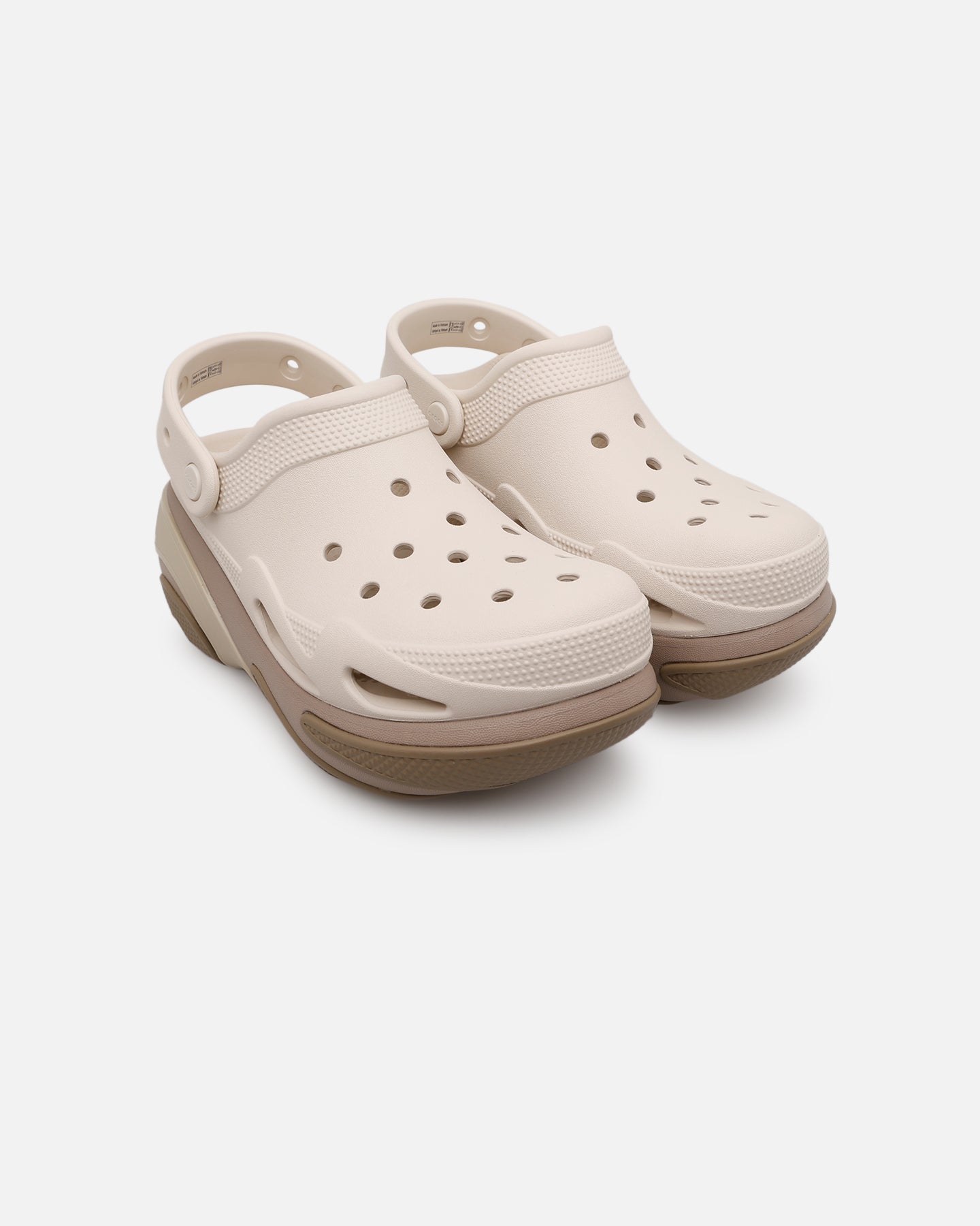 Crocs Bubble Crush Clog Taupe