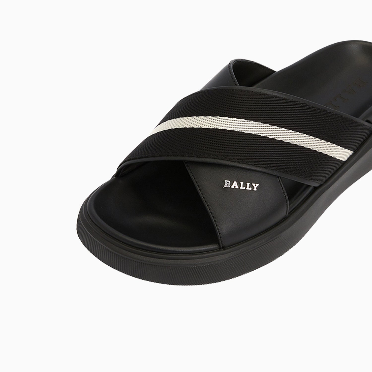 Men's LIFT SANDAL Leather In Black