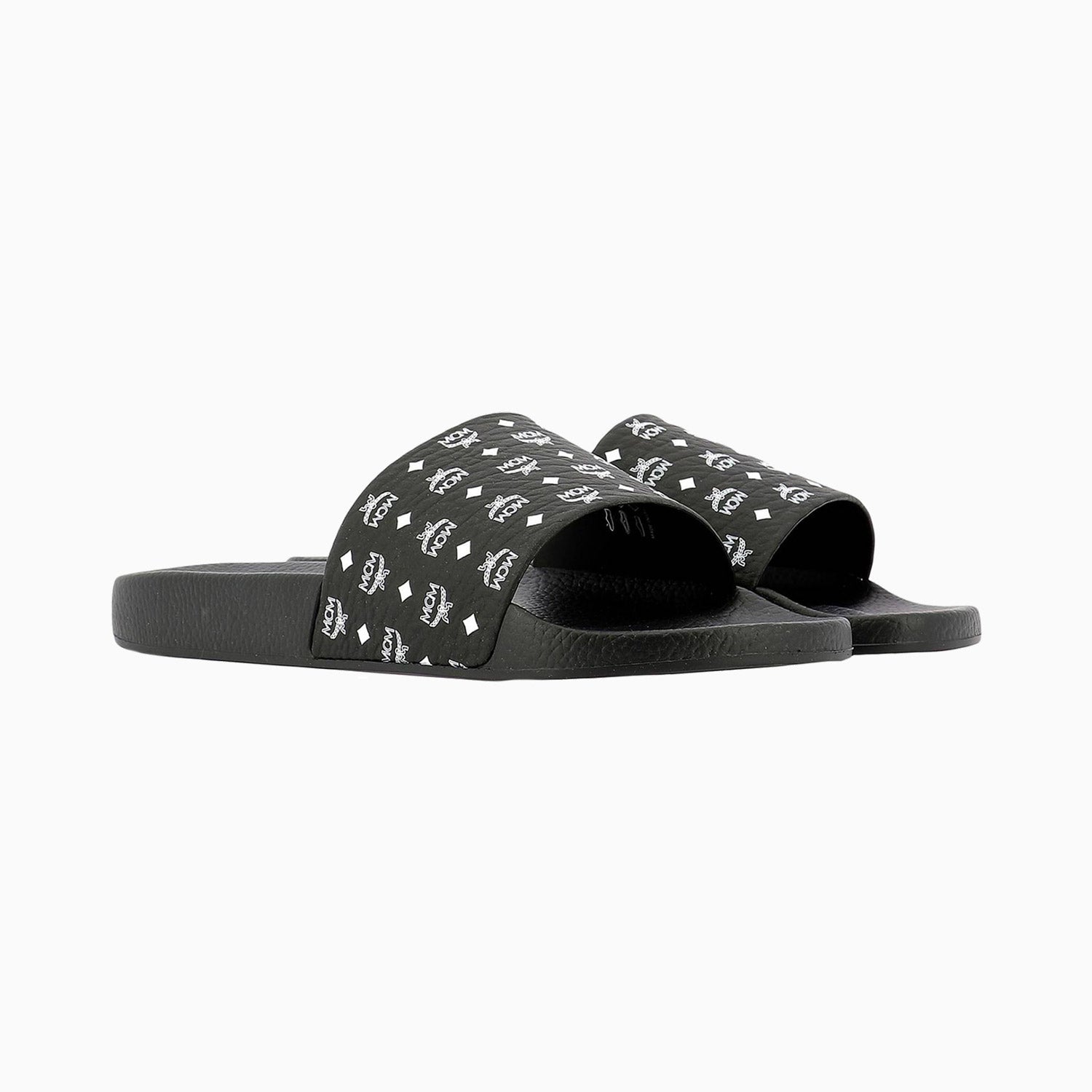 Men's Monogram Print Slide