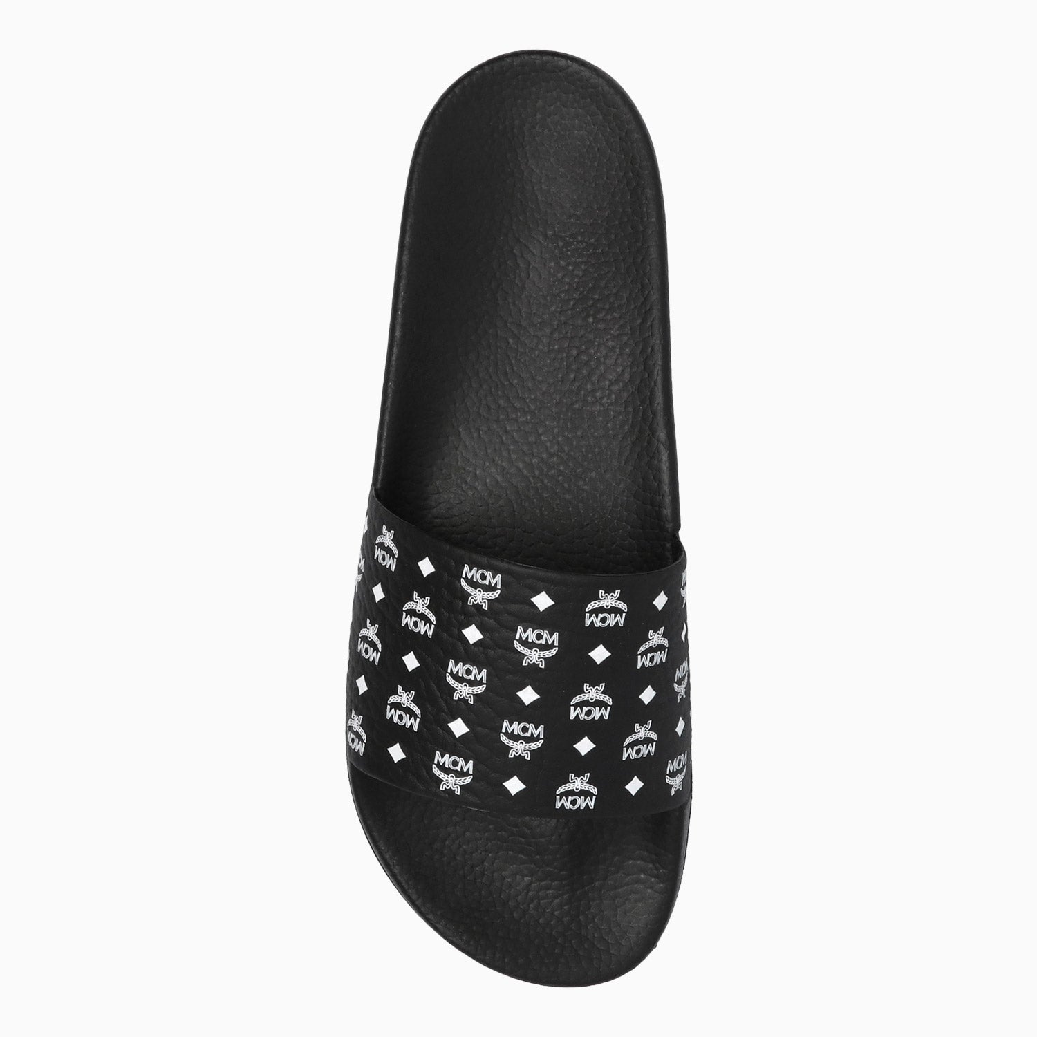 Men's Monogram Print Slide