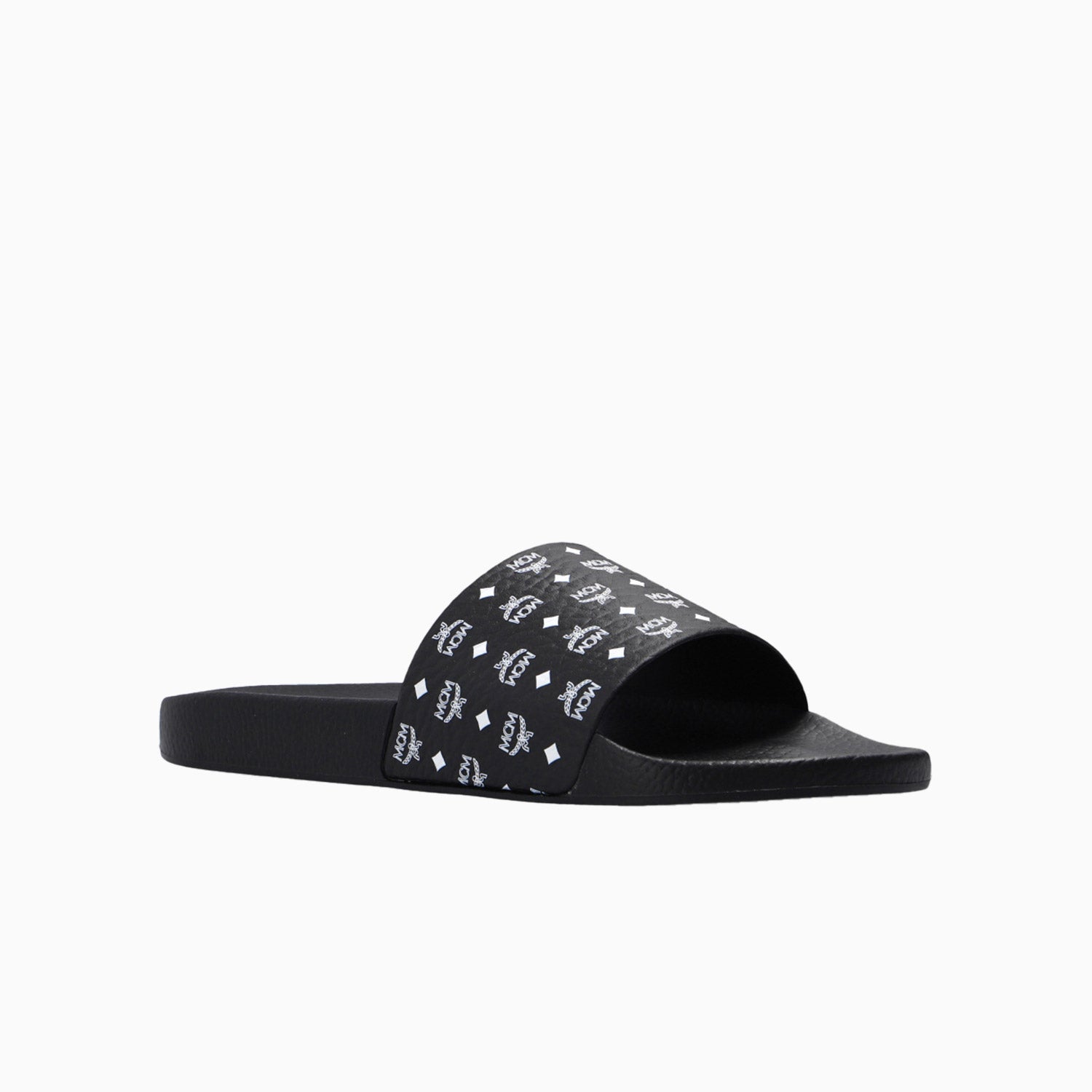 Men's Monogram Print Slide