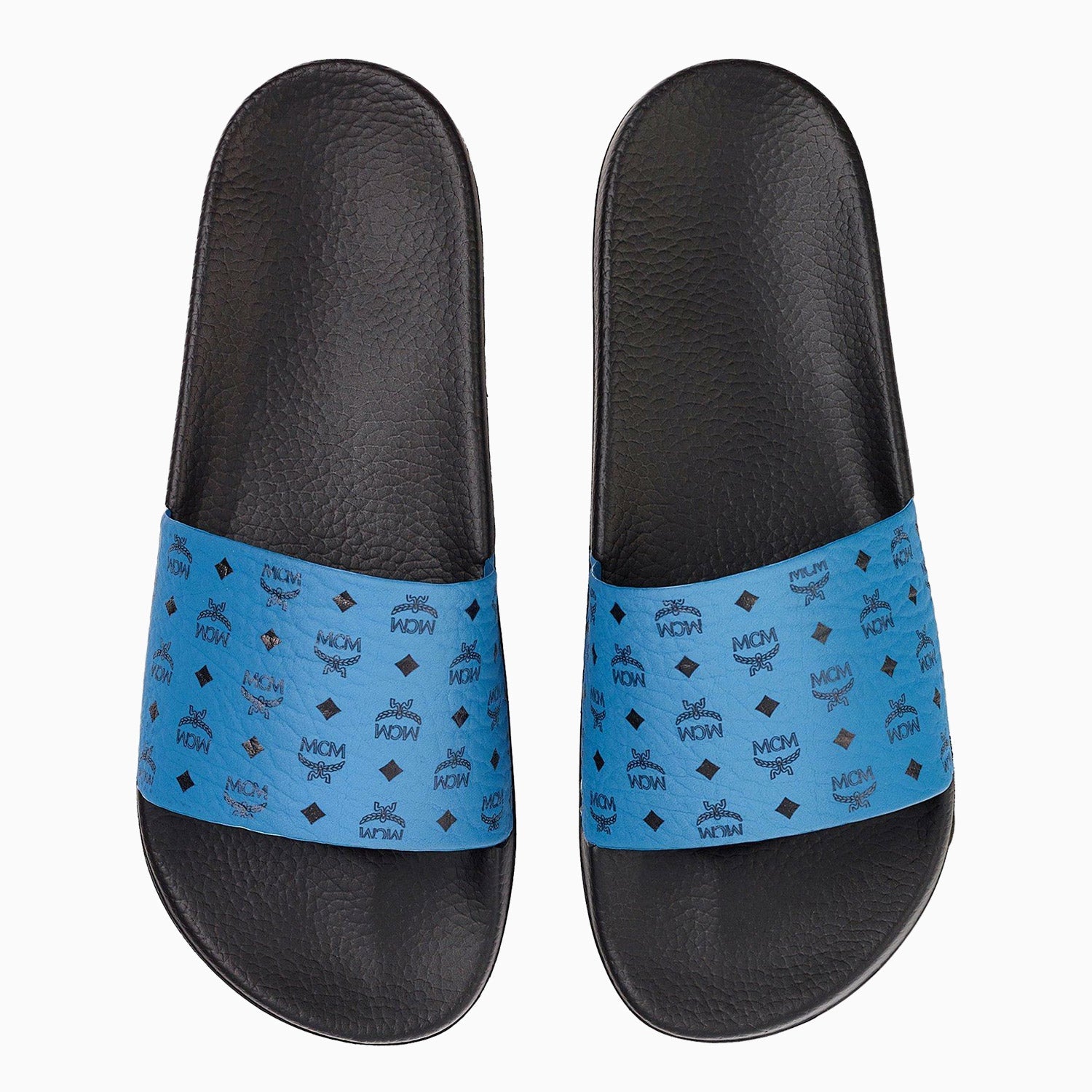 Men's Monogram Print Slide