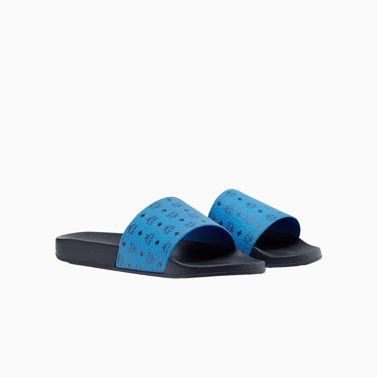Men's Monogram Print Slide